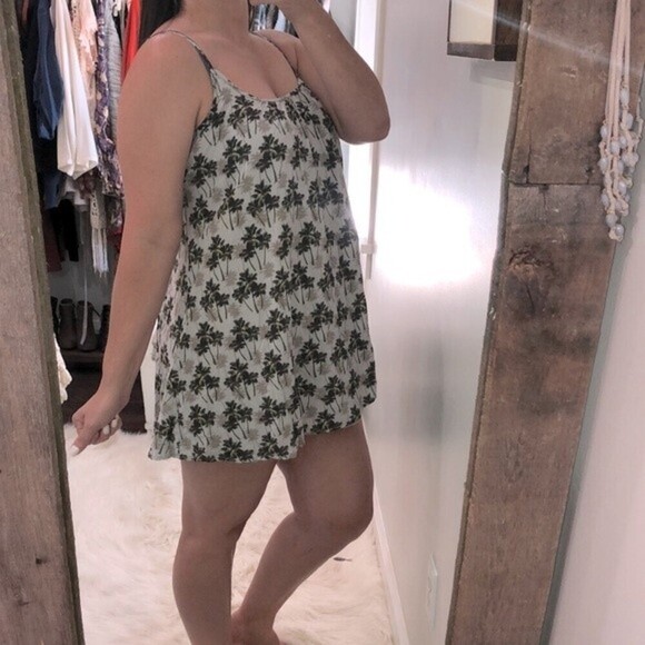 ENTRO size medium tropical summer tunic/dress - Picture 2 of 3